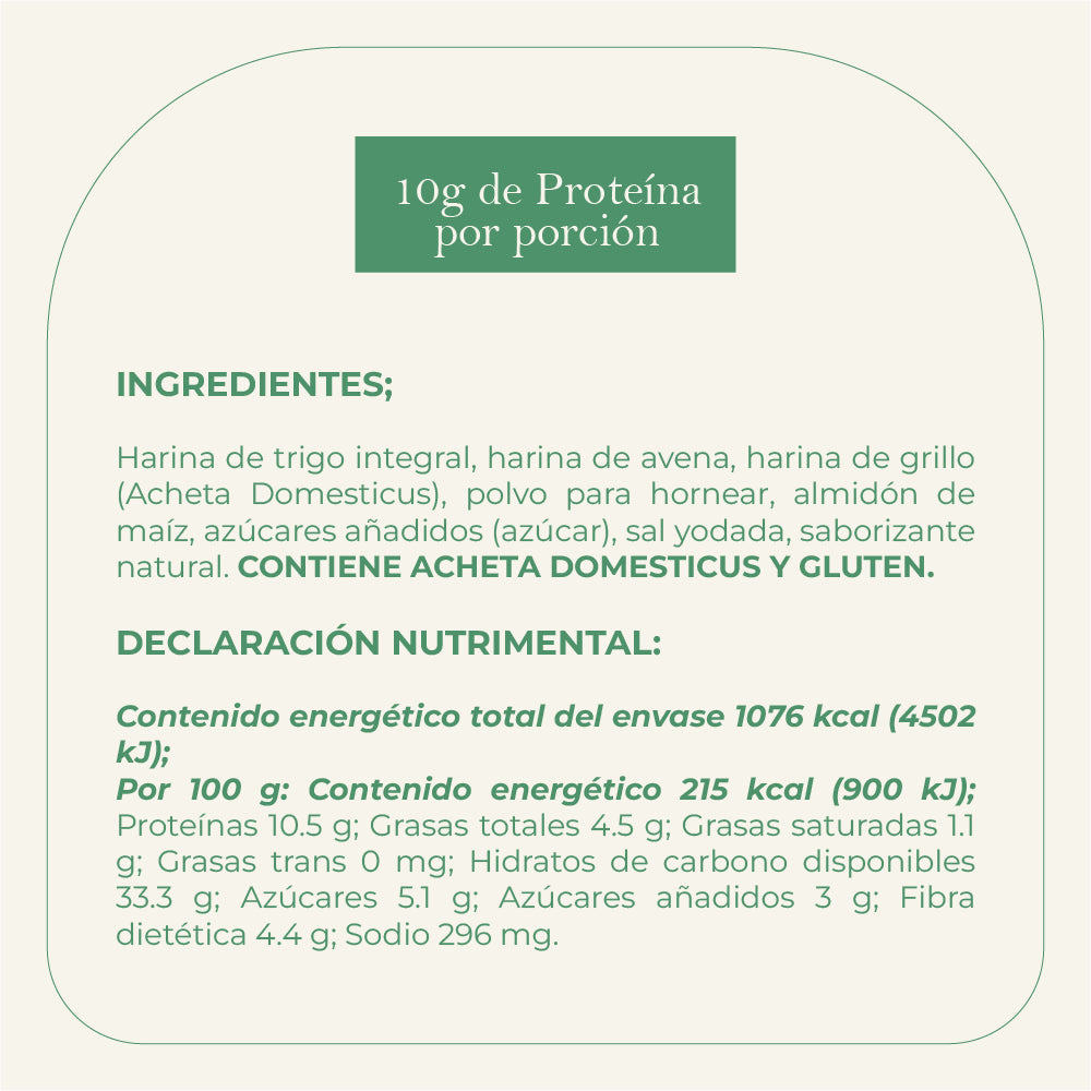 Hop Cakes — Harina para Hotcakes con Proteína de Grillo (500g)